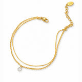 Golden Dew Kiss Anklet