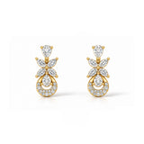 Sorele Diamond Floral Drop Earring