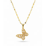Flutter Gold-Plated Necklace