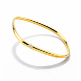 Lumière Solitaire Bangle