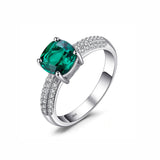 Emerald Water Drop jewellery Set