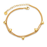 Enchanted hearts strings Bracelet