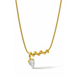 Ophira Diamond Gold Plated Necklace
