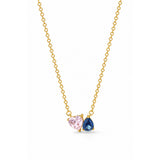 Ocean Blush Gold Plated Necklace