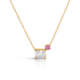Lumière Duo Gem Necklace