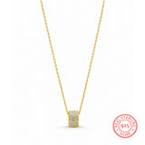 Aurora Gold-Plated Pendant Necklace