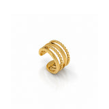 Velvet Arc Gold Plated Earcuff