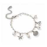 Silver Starlight Charm Bracelet