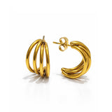 Spiral Harmony Earrings