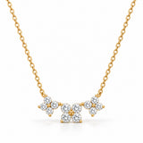 Aurevia Floral Cluster Necklace