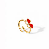 Mochi Wings Gold Plated Ring
