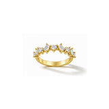 Vellora Diamond Crown Ring