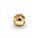 Mirage Gold Plated Ring