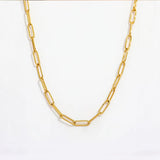 Serena Paperclip Necklace