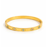 LuxeStack Gem Bangle