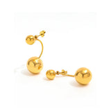 Golden Drop Earrings