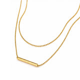 Minimal Layered Necklace
