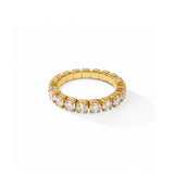 Tennis Gold Plated Ring