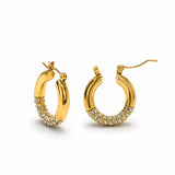 Soft Twinkle hoops