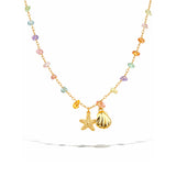 Coral Splash Necklace
