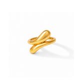 Velvet Knot Gold Plated Ring