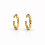 Twisted Radiance Earrings