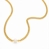 Dainty Pearl Choker Necklace