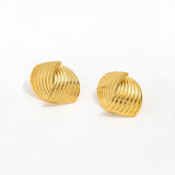 Dazzling Spiral Earrings