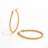 Sleek Rope Hoops