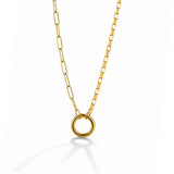 Round bar necklace