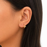 Second Piercing Spark Huggies