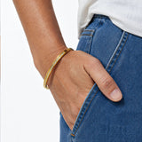 Velvet Halo Diamond Gold Plated Bangle