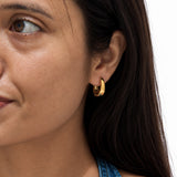 Vero Gold Plated Hoops