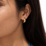 Vero Gold Plated Hoops