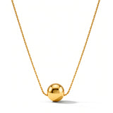 Solar Elegance Gold Plated Necklace