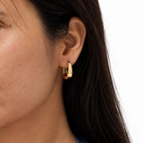 Vero Gold Plated Hoops