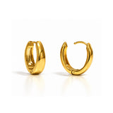 Vero Gold Plated Hoops