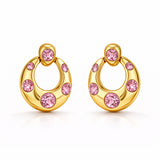 Pink Bali Earring