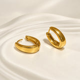 Vero Gold Plated Hoops