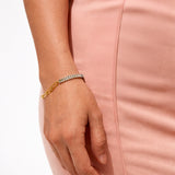 Crystal Cascade Bracelet