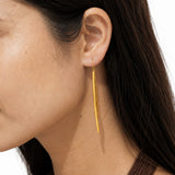 Solstice Threaders Gold Plated Earring