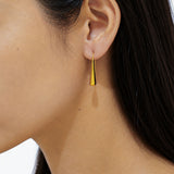 Vibe Strike Gold Plated Earrings