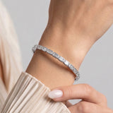 Modern Baguette Diamond Bracelet
