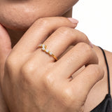 Celeste Diamond Half Band