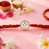 Divine Ganesha Halo Rakhi