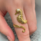 Sea Horse Ring