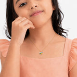 Pixie Bow Gold Plated Necklace