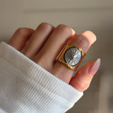 Solar Motif Ring