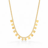 Terra Glint Gold Plated Necklace