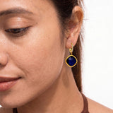 Crystal Bloom Gold Plated Earrings
